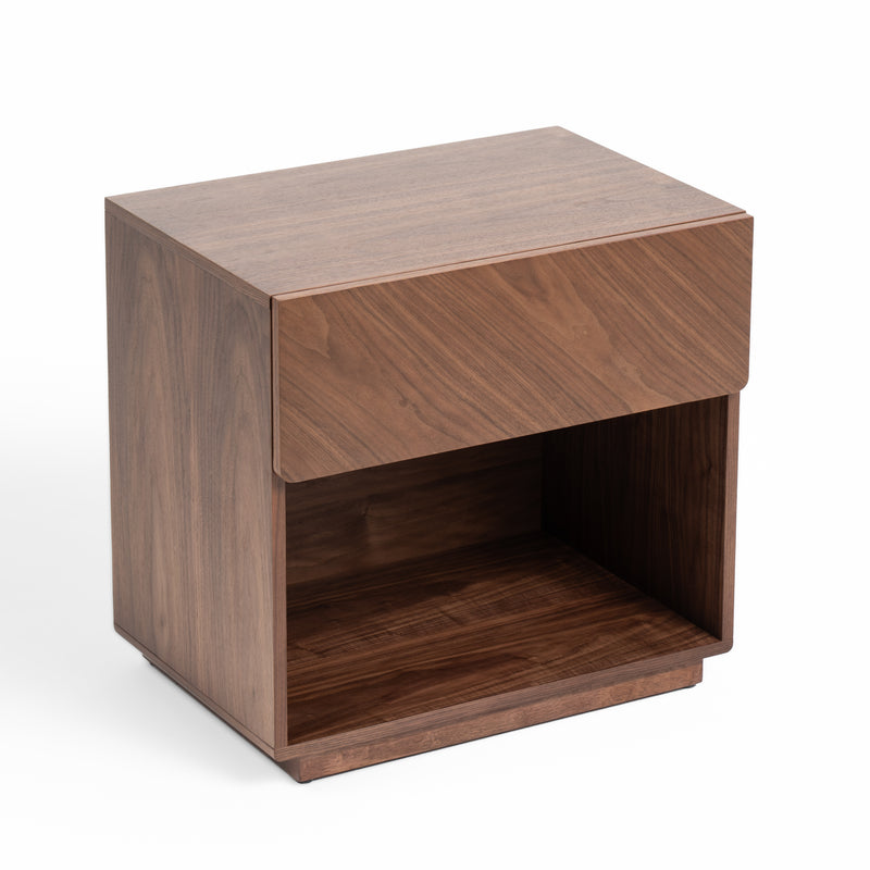 Nova Domus Kamela- Modern Walnut Nightstand