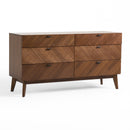 Nova Domus Kamela- Modern Walnut Dresser