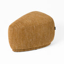 Divani Casa Kinsey - Modern Mustard Small River Rock Ottoman
