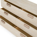 Lamod Italia Lago - Modern Faux Travertine Dresser