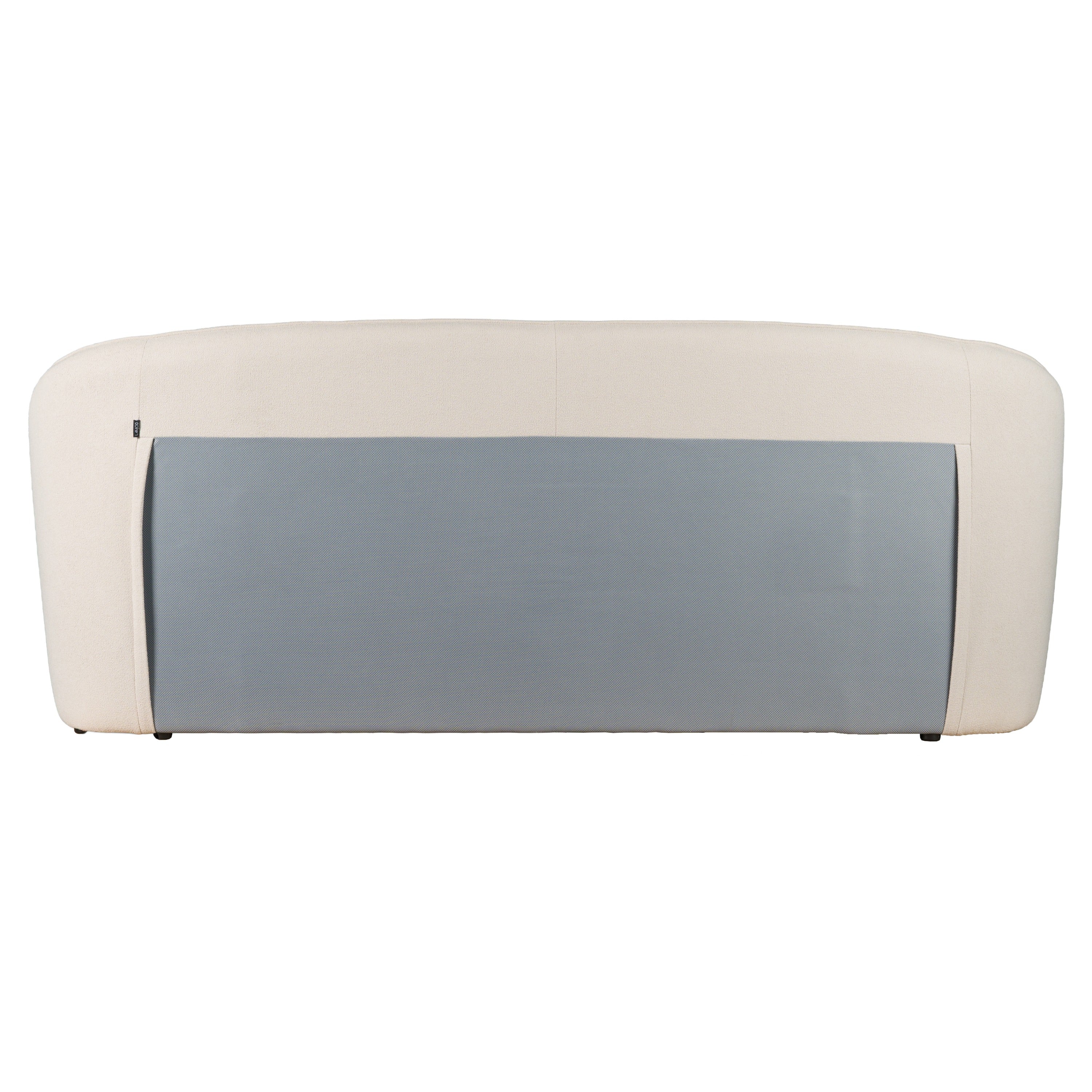 Modrest Lambert - Modern Beige Fabric Upholstered Bed