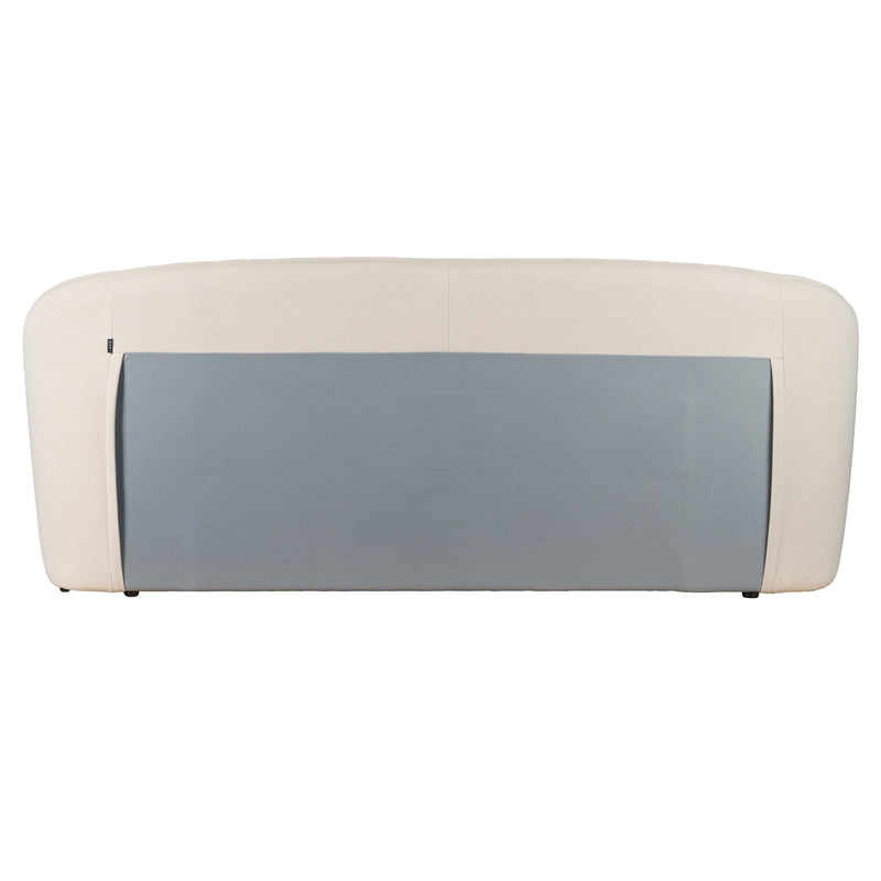 Modrest Lambert - Modern Beige Fabric Upholstered Bed