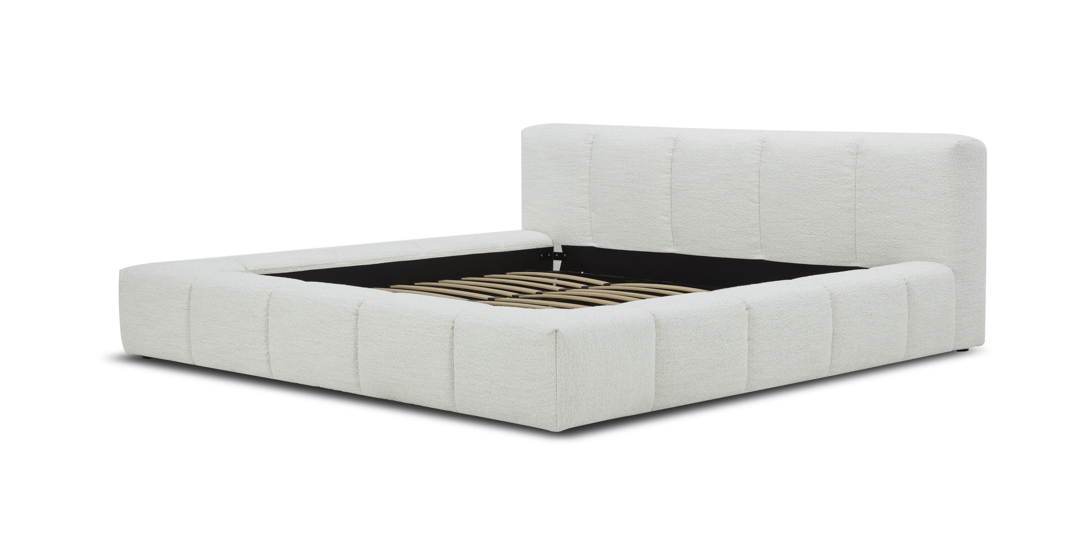 Modrest Lamont - Modern Queen Fabric Bed