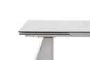 Modrest Latrobe - Modern White Ceramic Quartz 118" Extendable Dining Table