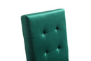 Modrest Legend Modern Green Velvet & Rosegold Dining Chair (Set of 2)