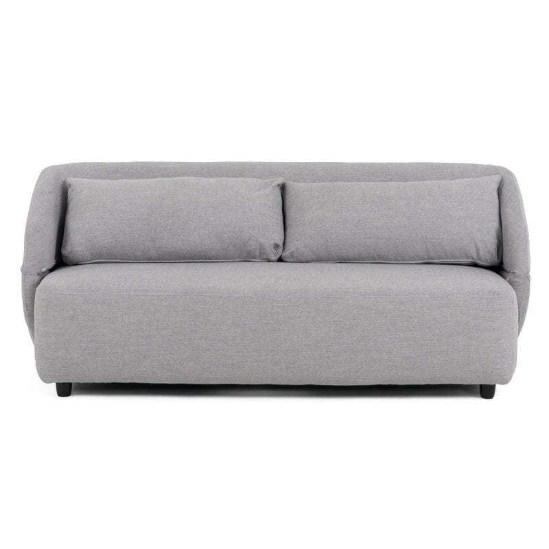 Divani Casa Lerner - Modern Light Grey Fabric Sofa Bed