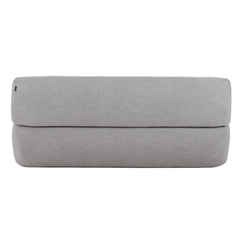 Divani Casa Lerner - Modern Light Grey Fabric Sofa Bed