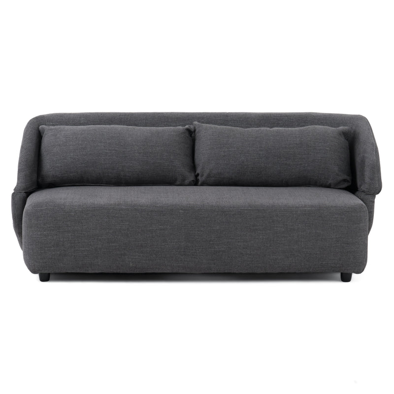 Divani Casa Lerner - Modern Dark Grey Fabric Sofa Bed