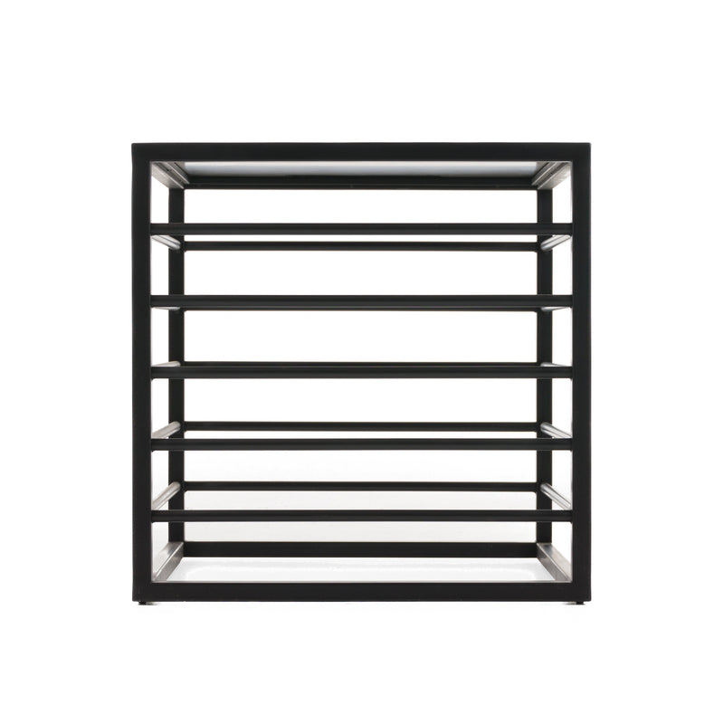 Modrest Malvo - Modern Black + Glass End Table