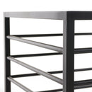 Modrest Malvo - Modern Black + Glass End Table