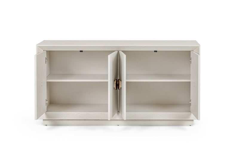 Modrest Marjorie - Modern Cream & Brushed Gold Buffet
