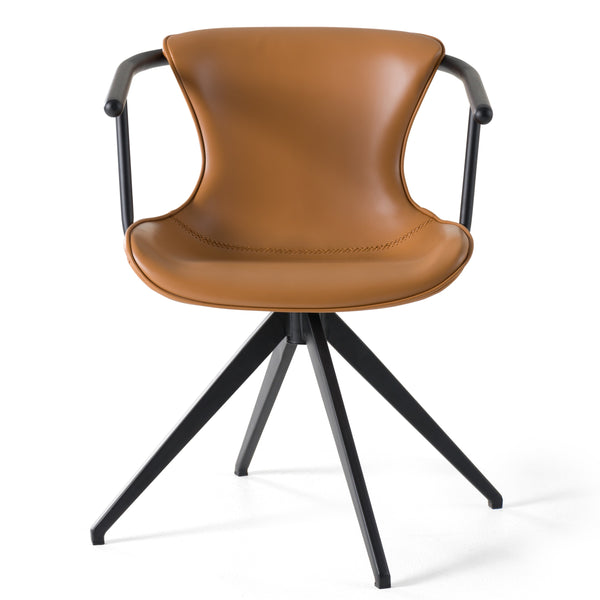 Modrest Maureen - Modern Camel & Black Dining Chair