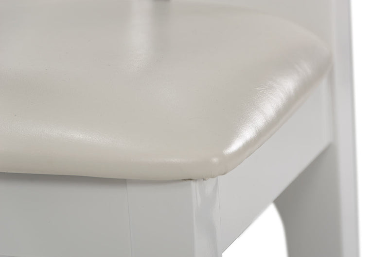Maxi - White Gloss Chair (Set of 2)