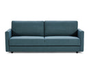 Divani Casa Fredonia Modern Blue-Green Fabric Sofa Bed w/ Storage