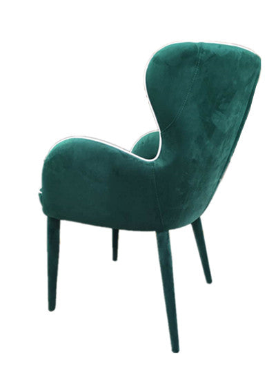 Modrest Tigard Modern Green Fabric Dining Chair