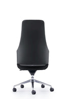 Modrest Merlo - Modern Black High Back Executive Office Chair