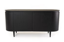 Modrest Miami - Modern Black Oak Buffet