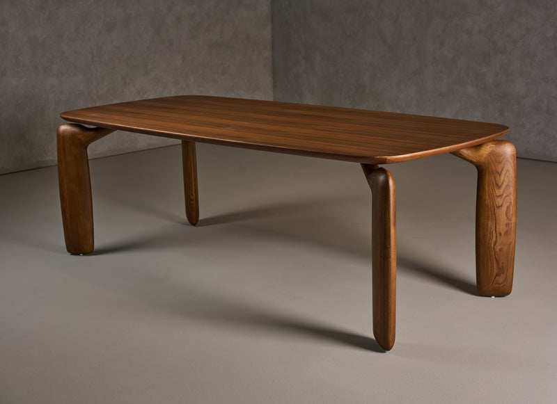 Modrest Michael - Mid-Century Modern Walnut Dining Table