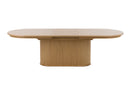 Modrest Milan Modern Natural Oak Dining Table With Extension