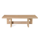 Modrest Mineola - Modern Natural White Oak Dining Table