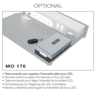 MO-USA3 Modena Modern Black TV Entertainment System Made In Italy