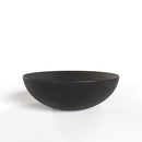 Modrest Bronte - Modern Black Concrete Round Coffee Table