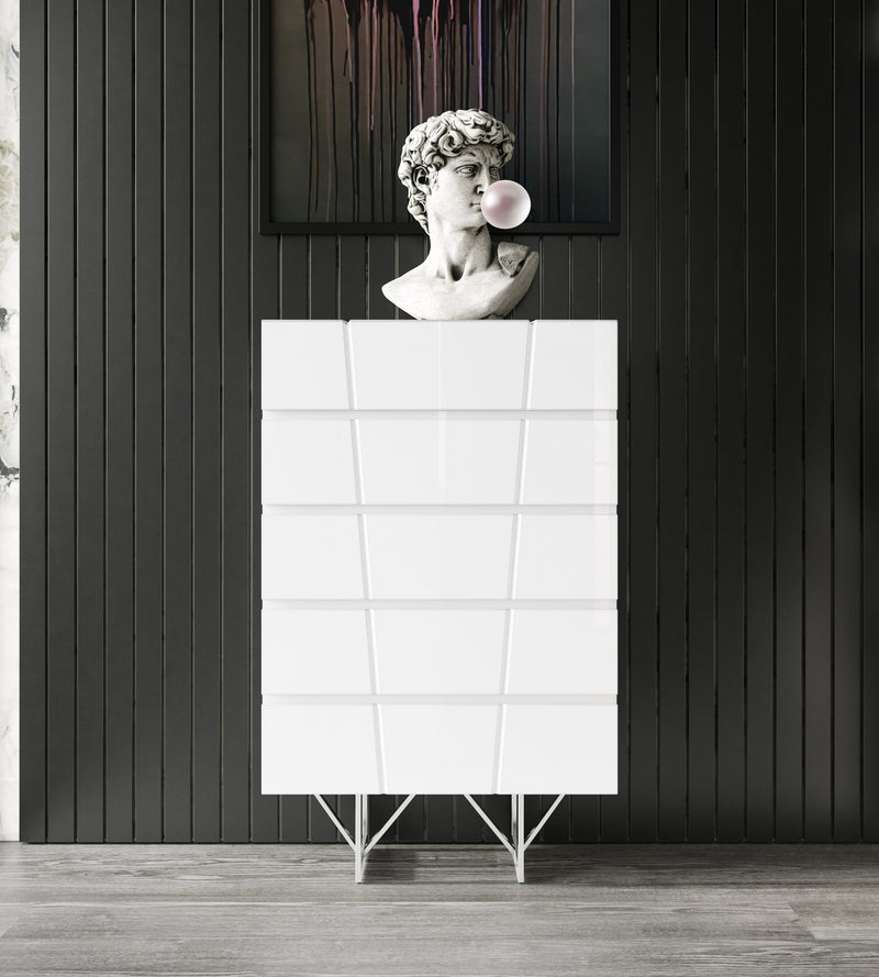 Modrest Chrysler Modern White Chest
