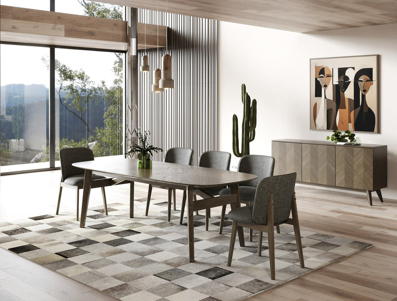 Modrest Costello - Mid-Century Modern Wenge Dining Table