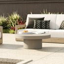 Modrest Morley - Modern Round Concrete Coffee Table