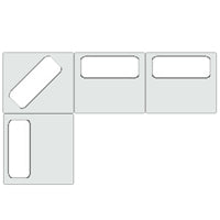 Divani Casa Mondo - Modern Modular Beige Fabric Sectional Sofa-4-Piece Sectional
