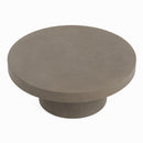 Modrest Morley - Modern Round Concrete Coffee Table