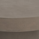 Modrest Morley - Modern Round Concrete Coffee Table