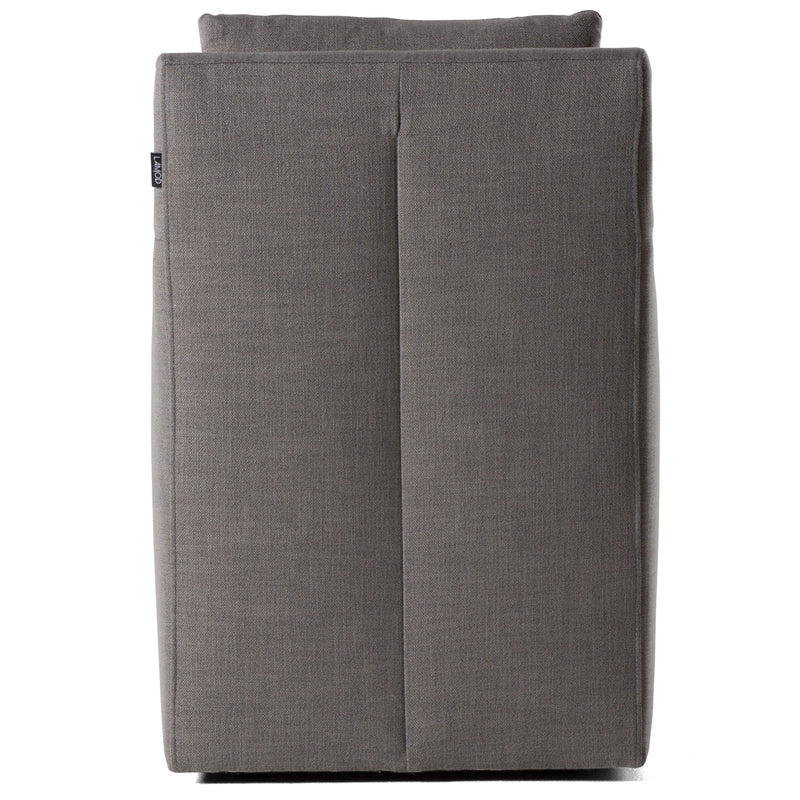 Modrest Newcastle - Modern Grey Fabric Dining Chair