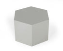 Modrest Newmont - Small Light Grey High Gloss End Table