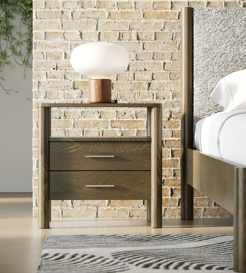 Modrest Carolina - Modern Wenge Nightstand