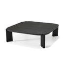 Modrest Noah - Modern Dark Brown Square Coffee Table