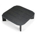 Modrest Noah - Modern Dark Brown Square Coffee Table