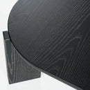 Modrest Noah - Modern Dark Brown Square Coffee Table