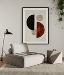 Divani Casa Nolden - Modern Grey Fabric Modular Sectional Sofa