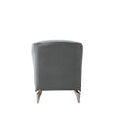 Belinda Gray Velvet Chair