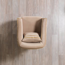 Belinda Coffee Velvet Chair