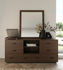 Nova Domus Fantasia - Contemporary Dark Walnut Dresser