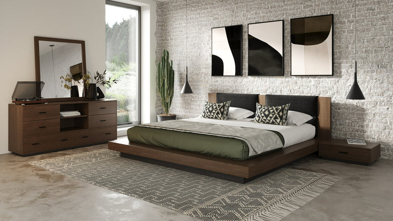 Nova Domus Fantasia - Contemporary Dark Walnut Dresser