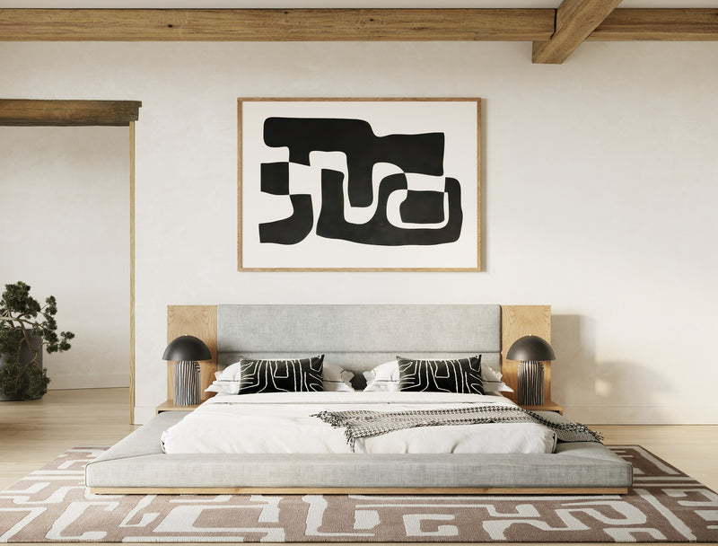 Nova Domus Jagger Modern Natural Oak Bed