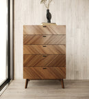 Nova Domus Kamela- Modern Walnut Chest