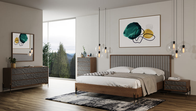 Nova Domus Metcalf - Mid-Century Walnut Mirror