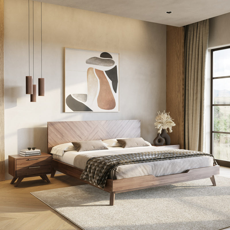 Nova Domus Soren - Modern Walnut Bed