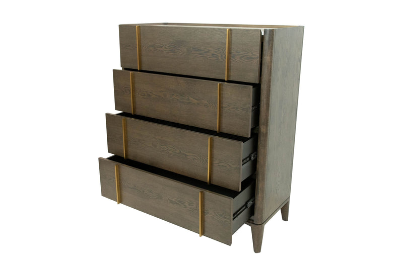 Modrest Oakley - Mid-Century Dark Brown Chest