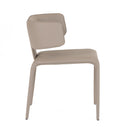 Modrest Odessa - Modern Grey Vegan Leather Dining Chair