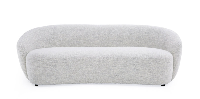 Modrest Omaha - Modern Off White Fabric Sofa